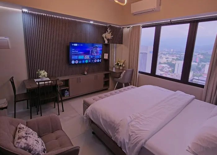 Apartment Luxury King Bed In Midtown *